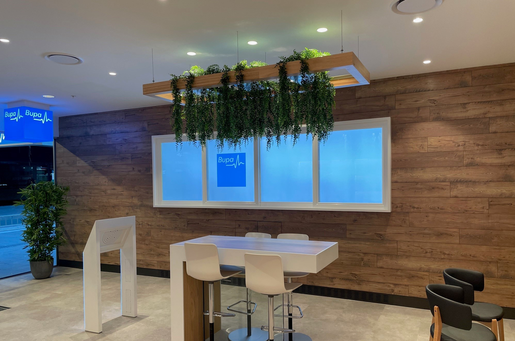 Bupa Store lighting project