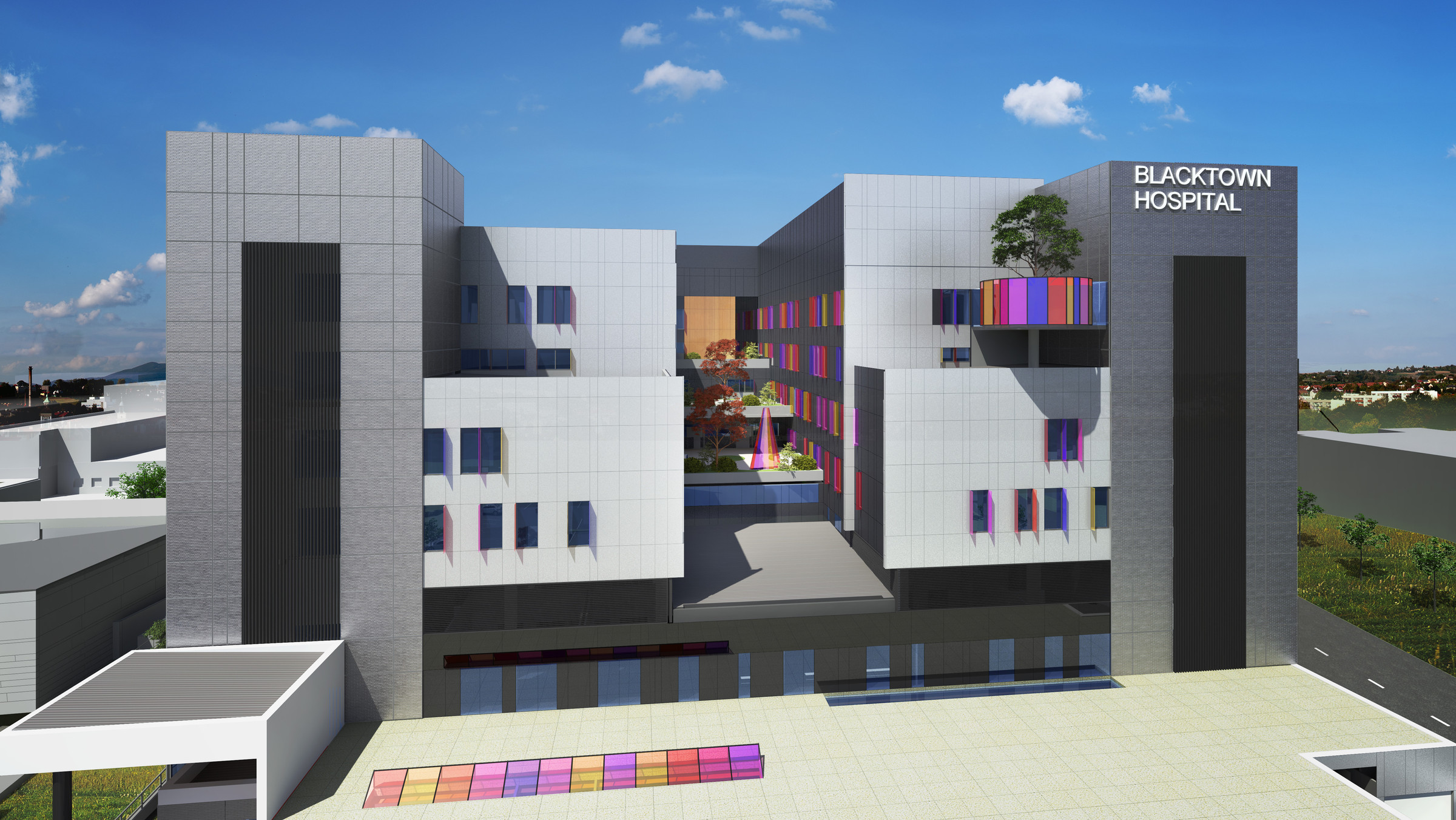 Blacktown Hospital lighting project